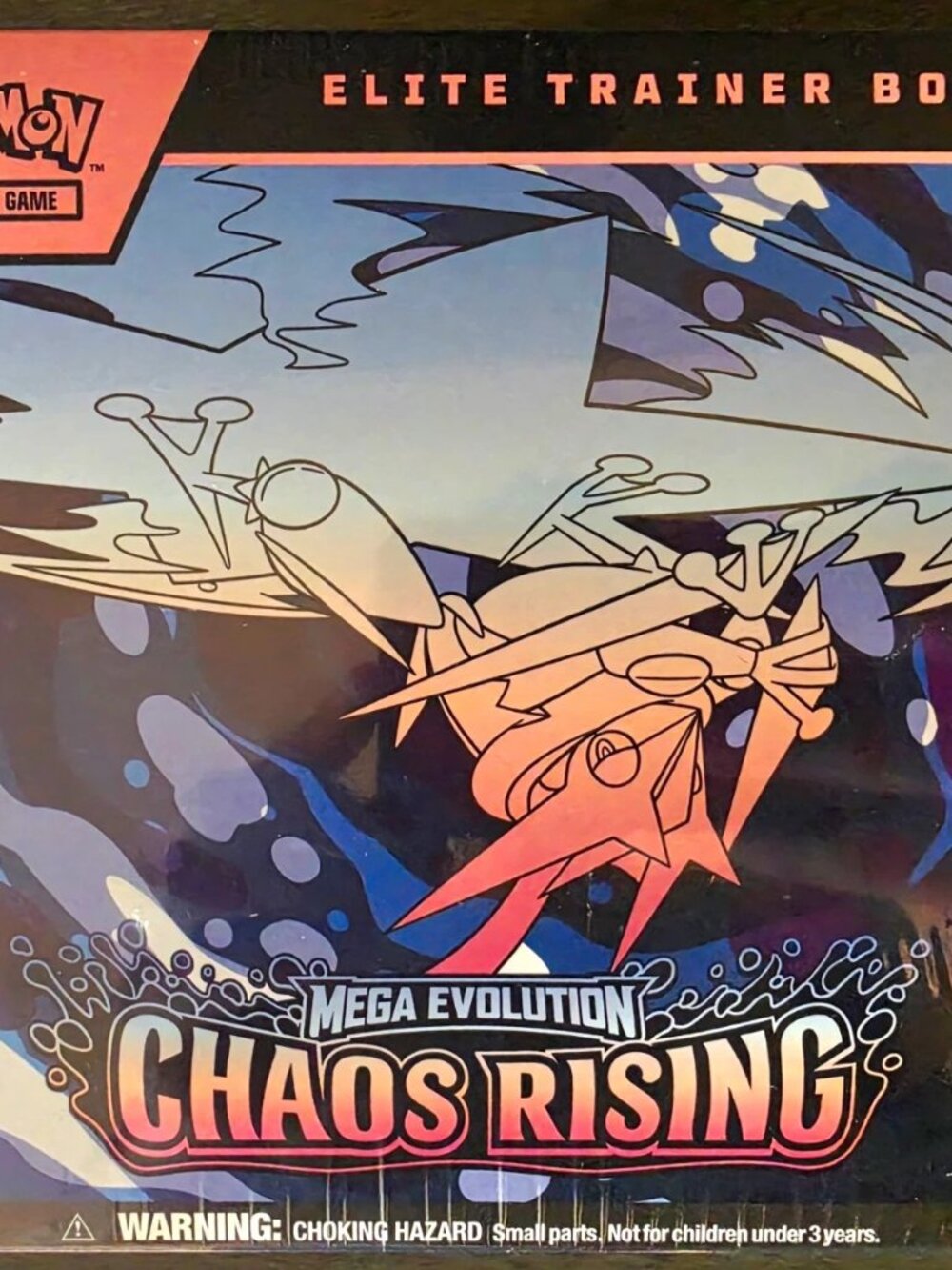 Pokemon TCG Mega Evolution: Chaos Rising Elite Trainer Box English 40 Cards